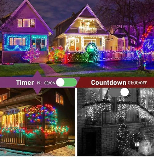 Luces Smart Inteligente Prueba De Agua ¿Lista para tener la casa más adornada de Villaquién? 🎅