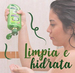 Shampoo Crece Cabello Romero Sin Sal