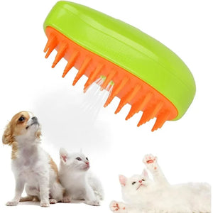 Cepillo De Vapor Para Gatos 3 En 1