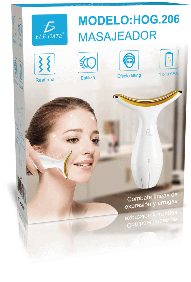 Masajeador De Papada Pila 💆‍♀️ “¡Dile adiós a la papada y dale hola a una piel firme y joven!”
